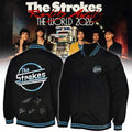 The Strokes Merch Reality Awaits The World Tour 2026 Bomber Jacket Best Gifts - Merchluma