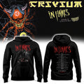Trivium Merch In Flames The Crown In The Grave Tour Hoodie Music Related Gifts For Guys - Merchluma