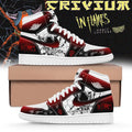 Custom In Flames The Crown In The Grave Tour Sneakers Trivium Merch Gifts For Music Enthusiasts - Merchluma