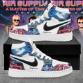 Custom Name Air Supply A Matter Of Time Tour Shoes Air Supply Merch Gifts For Die Hard Fans - Merchluma
