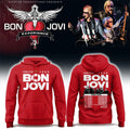 Bon Jovi Forever Tour Hoodie Bon Jovi Merch Birthday Present For Husband - Merchluma