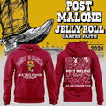 Iowa State Cyclones x Post Malone Big Ass Stadium Tour 2026 Hoodie Red Cyclones Merch Fan Gifts - Merchluma