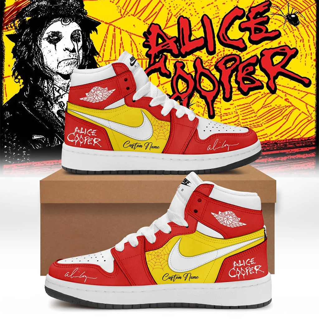 Personalized Alice Cooper Alice's Attic Tour 2026 Shoes Alice Cooper Merch Gift For Husband - Merchluma