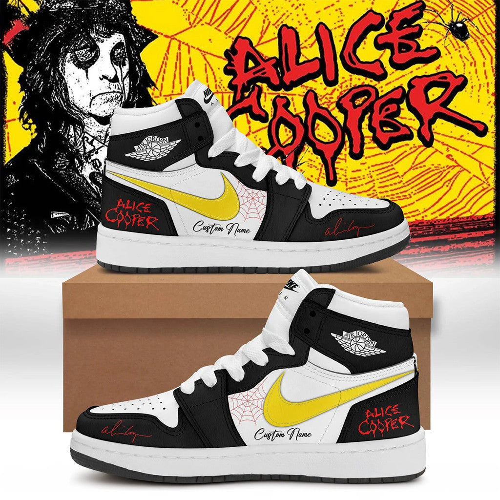 Personalized Alice Cooper Alice's Attic Tour 2026 Shoes Alice Cooper Merch Birthday Gift For Him - Merchluma