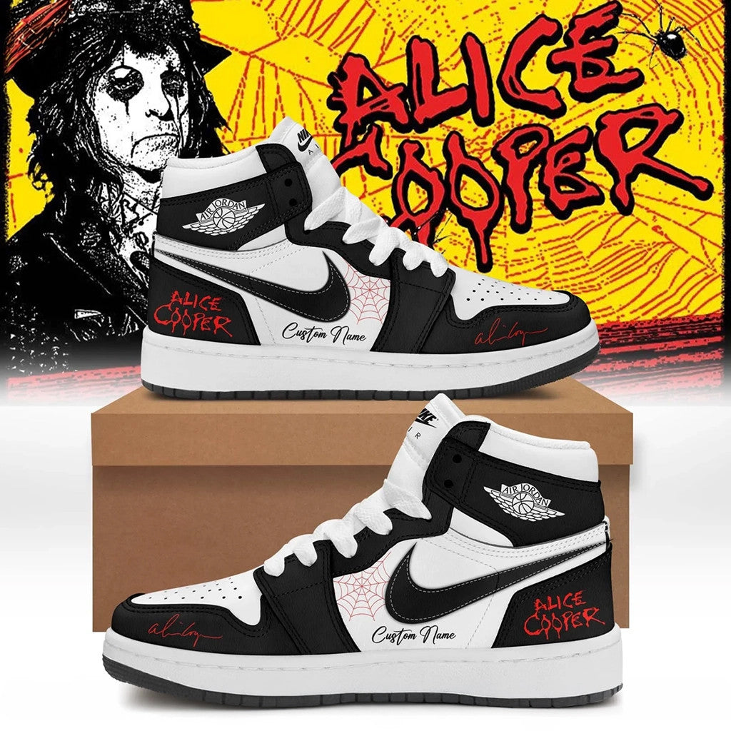 Personalized Alice Cooper Alice's Attic Tour 2026 Shoes Alice Cooper Merch Gifts Ideas For Him - Merchluma