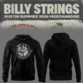 Billy Strings Merch Billy Strings Austin Summer 2026 Hoodie Black Gifts For Dudes - Merchluma