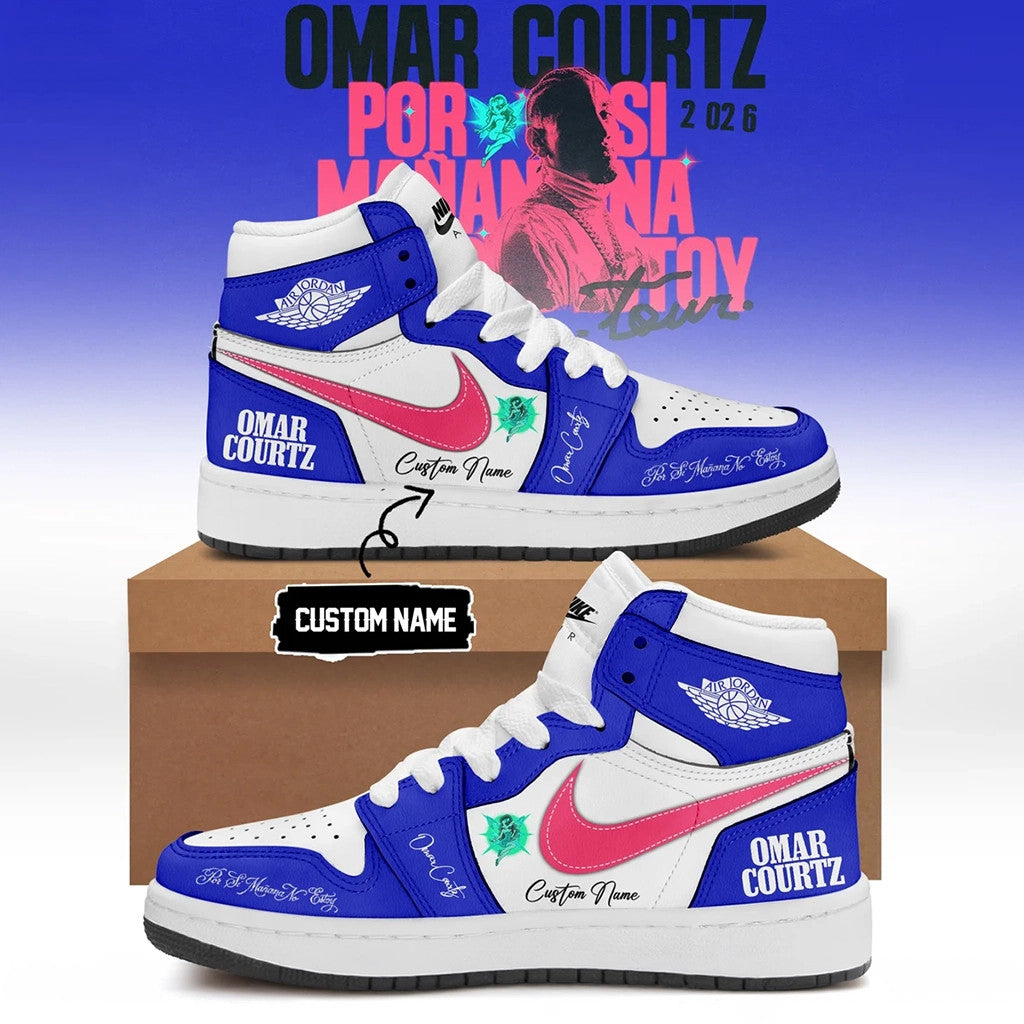 Personalized Omar Courtz Merch Por Si Manana No Estoy World Tour 2026 Shoes Meaningful Gifts - Merchluma