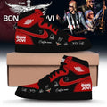 Personalized Bon Jovi Forever Tour Shoes Bon Jovi Merch Birthday Gift Ideas For Him - Merchluma