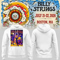 Billy Strings Tour 2026 Hoodie White Billy Strings Merch Best Gifts For Music Lovers - Merchluma
