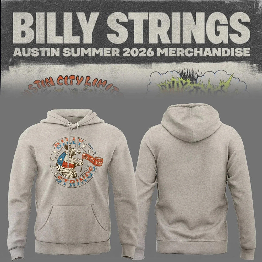 Billy Strings Merch Billy Strings Austin Summer 2026 Hoodie Gifts For Music Fans - Merchluma