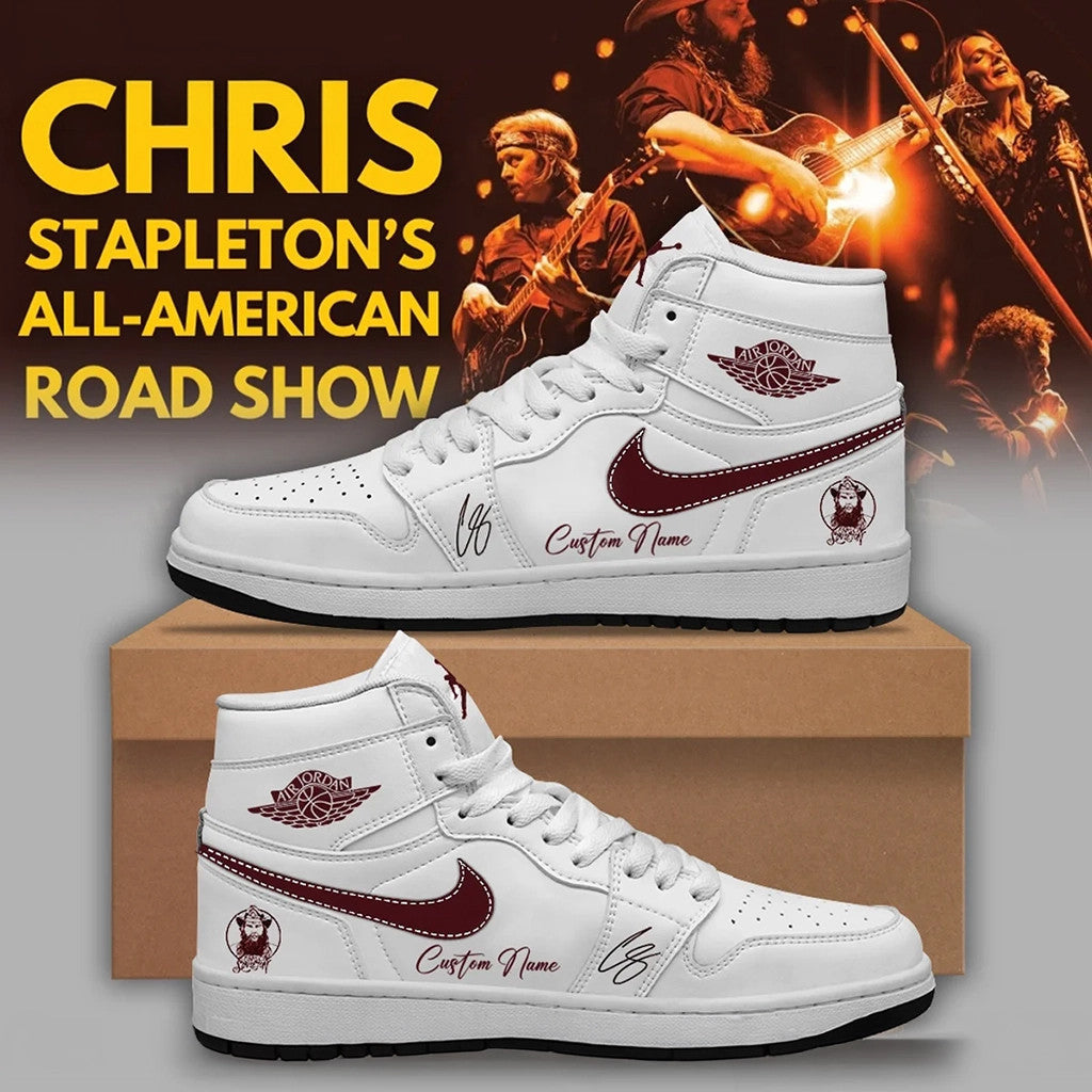 Personalized Chris Stapleton 2026 All American Road Show Shoes Chris Stapleton Merch Her Gift - Merchluma