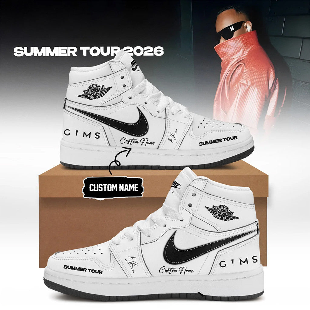 Personalized GIMS Summer Tour 2026 Signature Sneakers GIMS Merch Best Gifts For Son - Merchluma