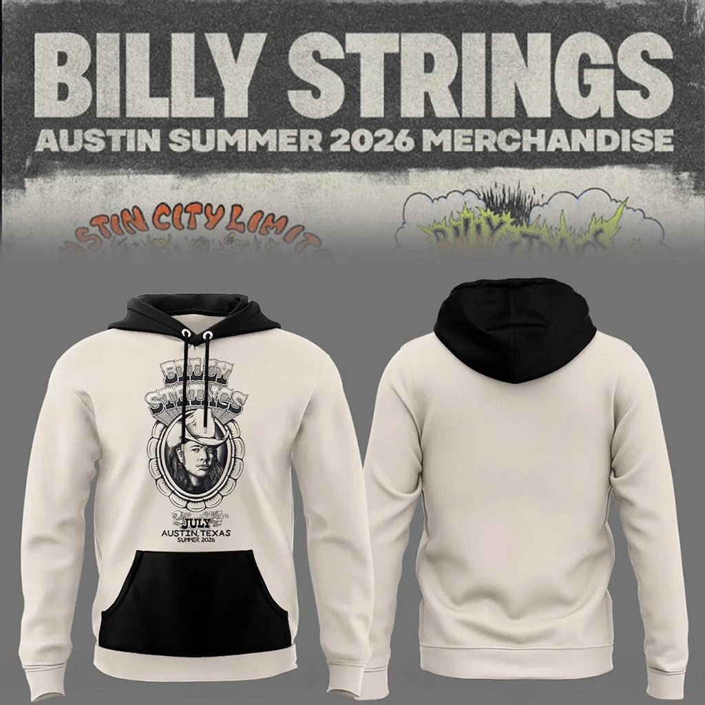Billy Strings Tour 2026 Merch Billy Strings Austin Summer 2026 Hoodie Gifts For Music Fans - Merchluma