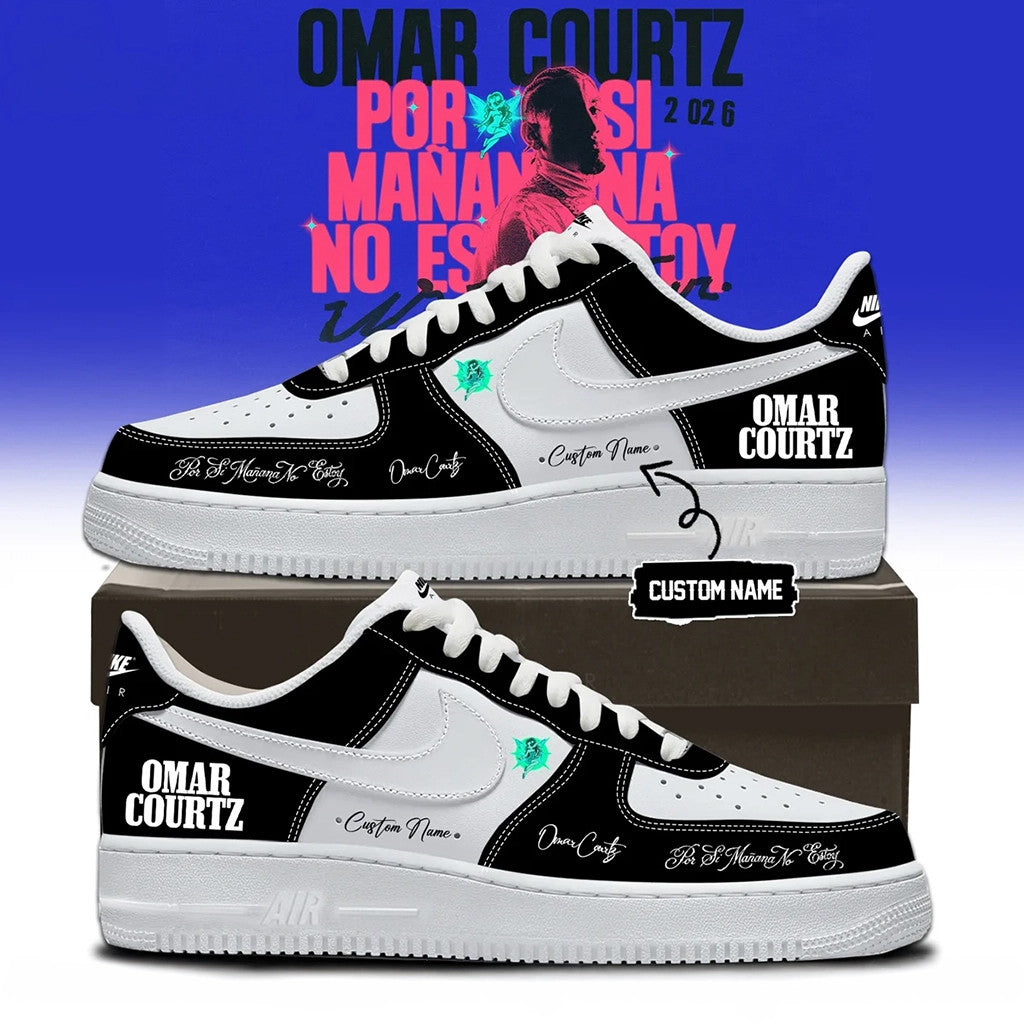 Personalized Omar Courtz Merch Por Si Manana No Estoy World Tour 2026 Shoes Gifts Fans - Merchluma
