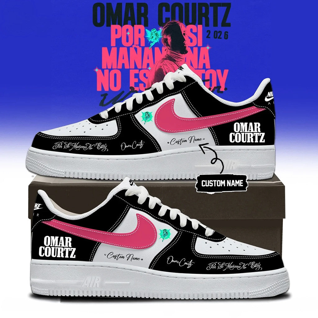 Personalized Omar Courtz Merch Por Si Manana No Estoy World Tour 2026 Shoes Gifts For Son - Merchluma