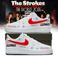 Personalized The Strokes Merch Reality Awaits The World Tour 2026 Shoes Birthday Gift For Him - Merchluma