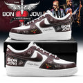 Personalized Bon Jovi Forever Tour Shoes Bon Jovi Merch Gift Ideas For Brother - Merchluma