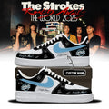 Personalized The Strokes Reality Awaits The World Tour 2026 Shoes The Stroke Merch Present Ideas - Merchluma