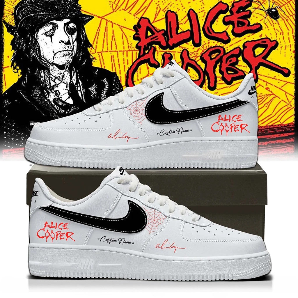 Personalized Alice Cooper Alice's Attic Tour 2026 Shoes Alice Cooper Merch Gifts Ideas - Merchluma