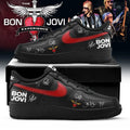 Personalized Bon Jovi Forever Tour Shoes Bon Jovi Merch Unique Birthday Gift For Him - Merchluma