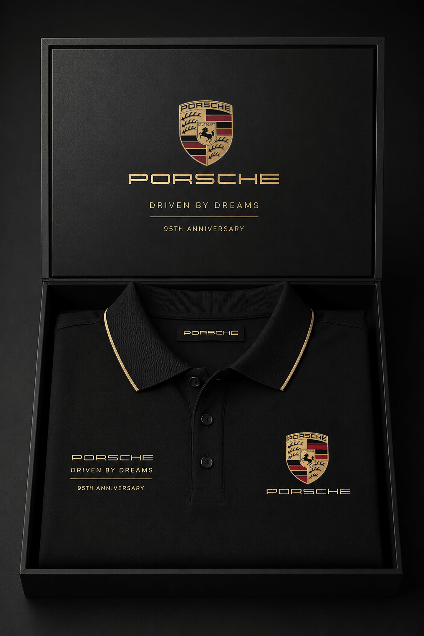 Pors Driven By Dreams 95TH Anniversary Polo Shirt Present For Husband - Merchluma