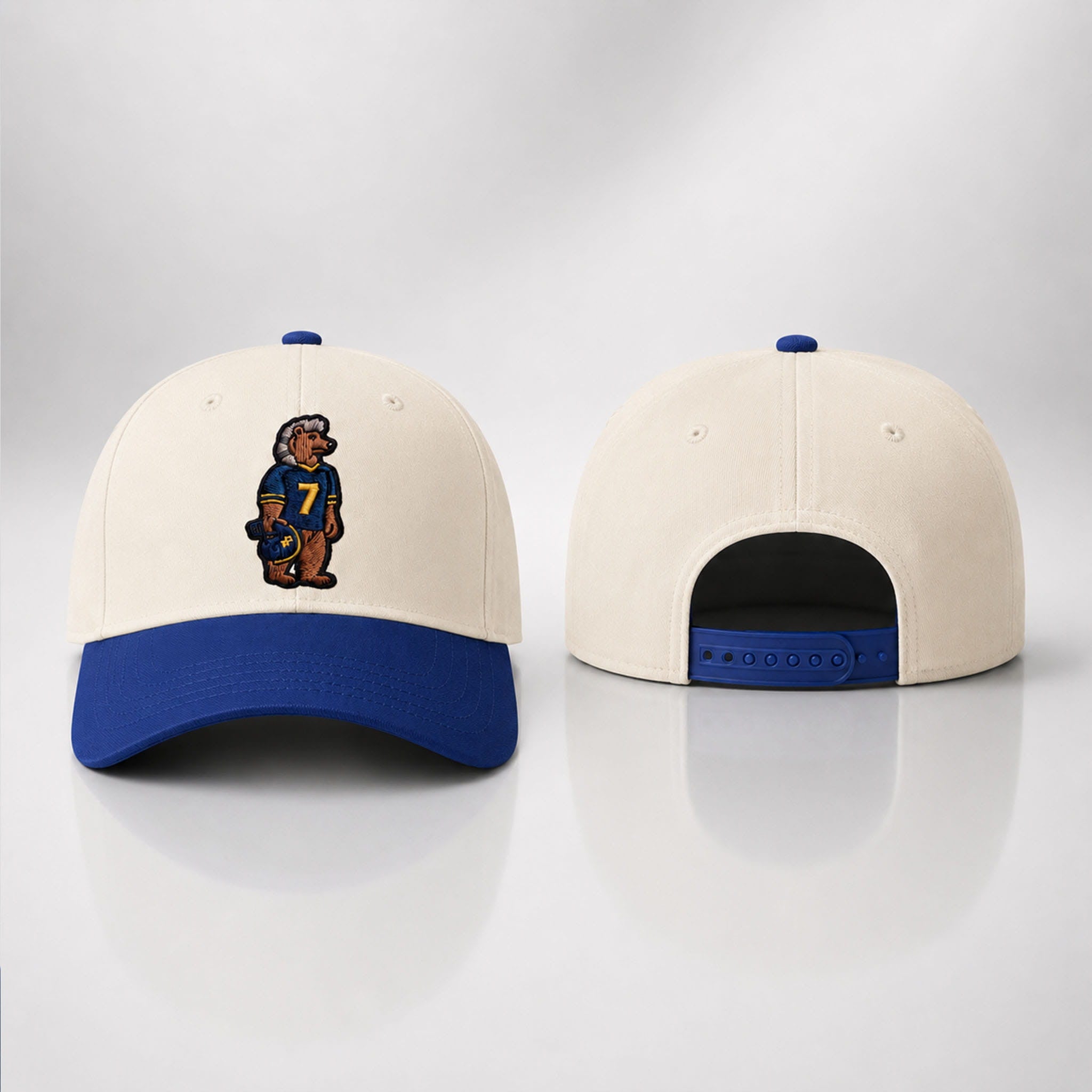 Ann Arbor Michigan Stadium Morgan Wallen Norris Bear Hat Embroidered Michigan Wolverines Merch - Merchluma