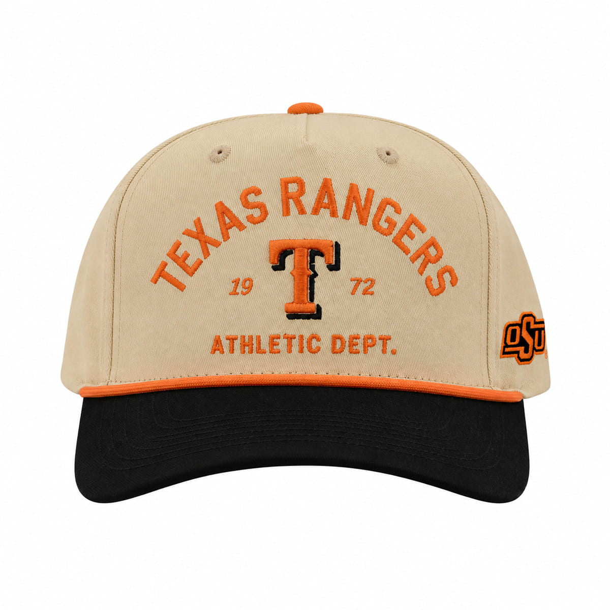 Rangers Oklahoma State University Night Cap Embroidered Texas Rangers Merch Fan Gifts - Merchluma