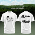 Clairo Sling 5 Year Anniversary T-Shirt Clairo Merch Funny Dog Shirt White Gifts For Music Fans - Merchluma