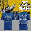 KC Royals X Post Malone The Big Ass Stadium Tour 2026 Shirt Kansas City Royals Merch Fan Gifts - Merchluma