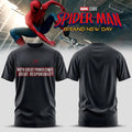 Spider Man Brand New Day Shirt With Great Power Comes Great Responsibility T-Shirt Fan Gifts - Merchluma