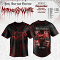 Motionless In White Merch The Sweat And Blood Tour 2026 Jersey Gifts For Halloween - Merchluma