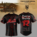 New York Mets x Fuerza Regida This Is Our Dream Stadium Tour 2026 Jersey NY Mets Merch Fan Gifts - Merchluma