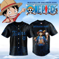 Minnesota Twins x Luffy Straw Hat Baseball Jersey Twins Merch Gifts For Baseball Lovers - Merchluma