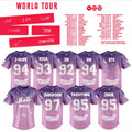 New York Mets X BTS World Tour 2026 Baseball Jersey Mets Merch Gifts For Kpop Lovers - Merchluma
