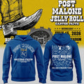 KC Royals X Post Malone The Big Ass Stadium Tour 2026 Hoodie Kansas City Royals Merch - Merchluma