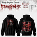 Motionless In White The Sweat And Blood Tour 2026 Hoodie Motionless In White Merch Gifts For Fan - Merchluma