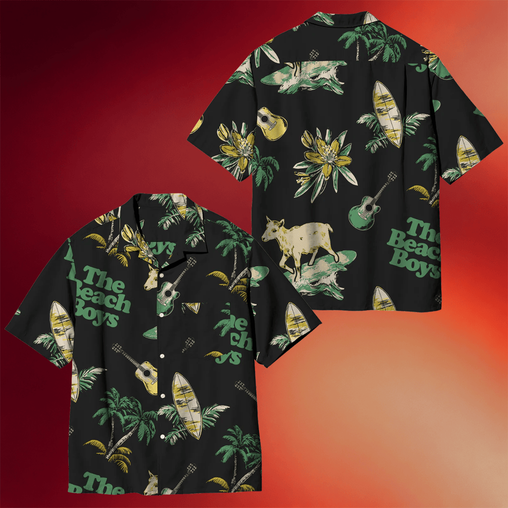 The Beach Boys Merch 2026 Pet Sounds Hawaiian Shirt Rock Fan Gifts For Him - Merchluma