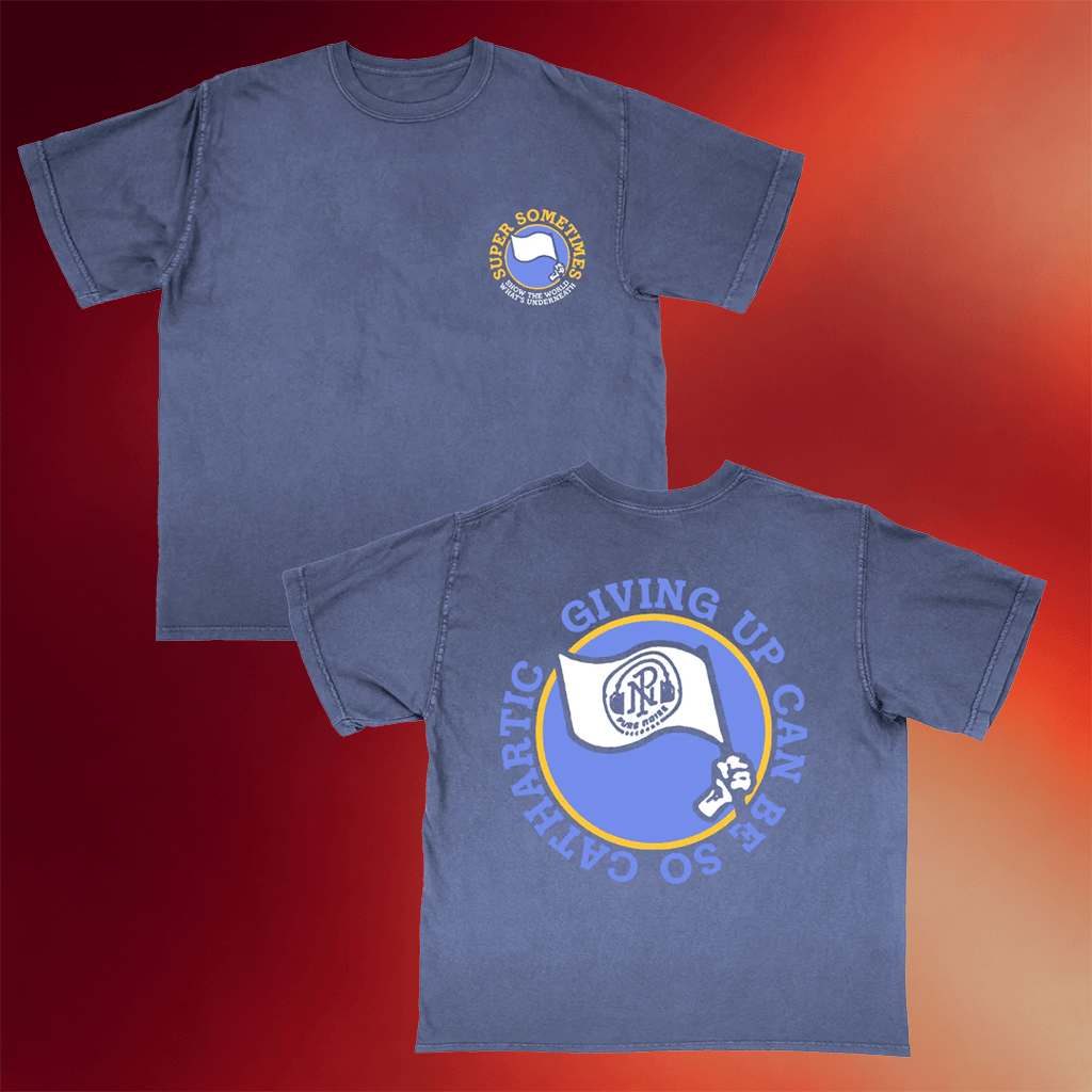 Pure Noise Records Merch Super Sometimes Giving Up Wash T-Shirt Gifts For Son - Merchluma