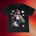 Bieber x Billie One Less Lonely Girl T-Shirt Black Justin Bieber And Billie Eilish Merch - Merchluma