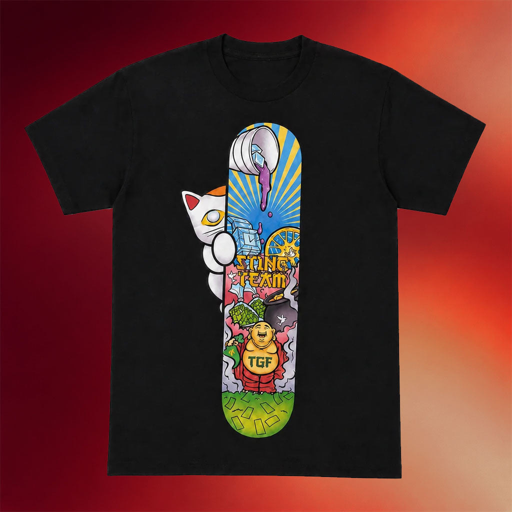 Stinc Team Merch 2026 Skate Board T-Shirt Gift Ideas For Brother - Merchluma