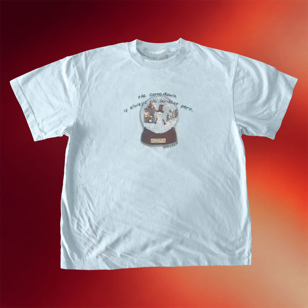 2016Lyfe Merch Smokedope2016 Shirt 2016Lyfe Comedown Tour Snow Globe T-Shirt Gifts For Friends - Merchluma