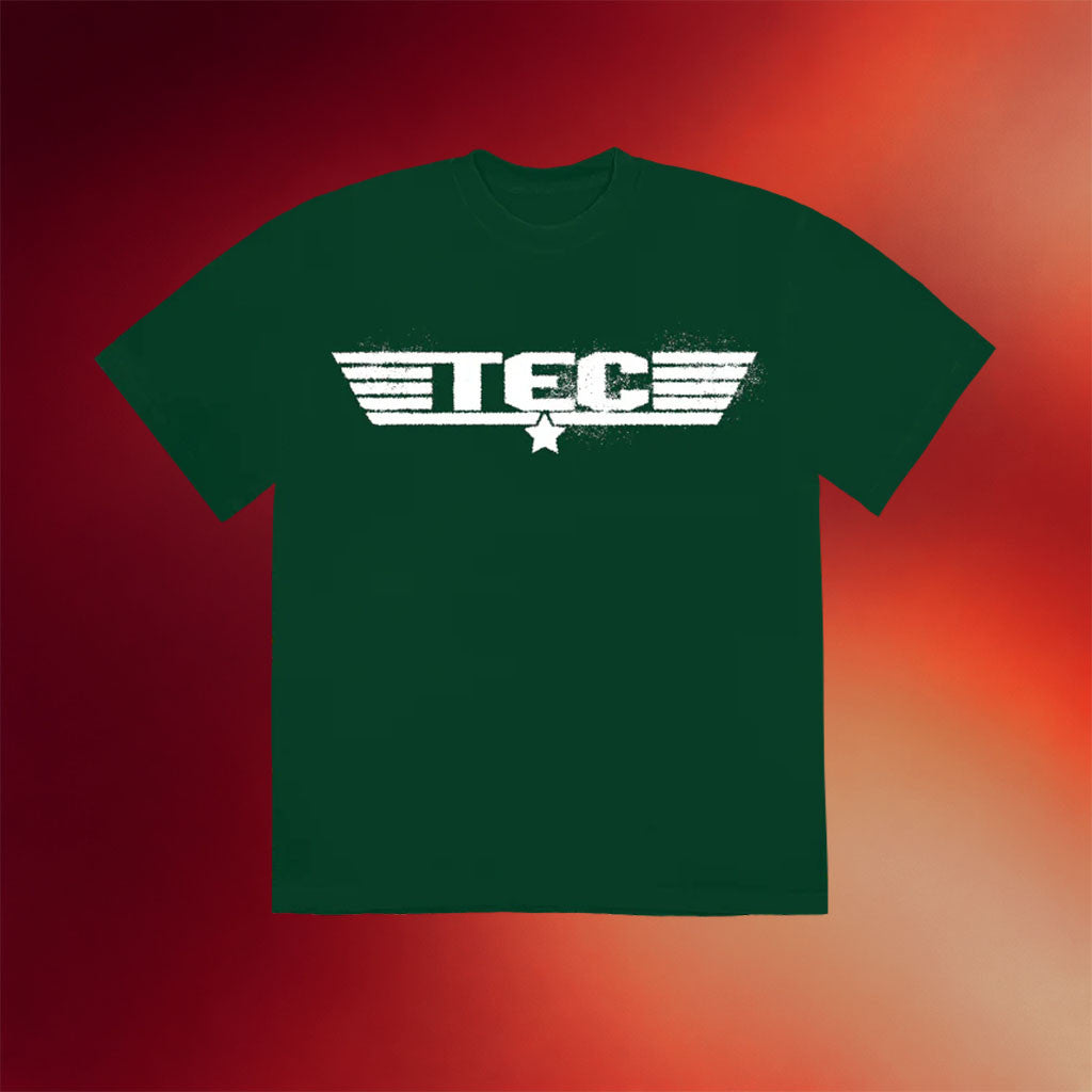 Lil Tecca Merch 2026 Tec Wings T-Shirt Green Gift Ideas For Rapper Fans - Merchluma