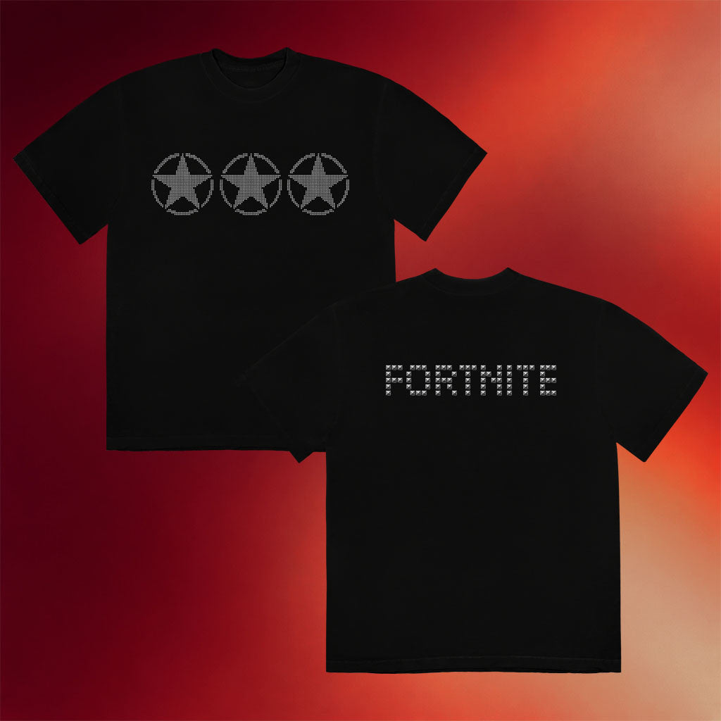 Lil Tecca X Fortnite Merch 2026 Lil Tecca X Fortnite Star T-Shirt Black Gifts For Brother - Merchluma
