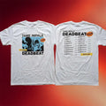 Tame Impala Merch 2026 Tame Impala Deadbeat Tour Shirt White DJO Merch Music Fan Apparel - Merchluma