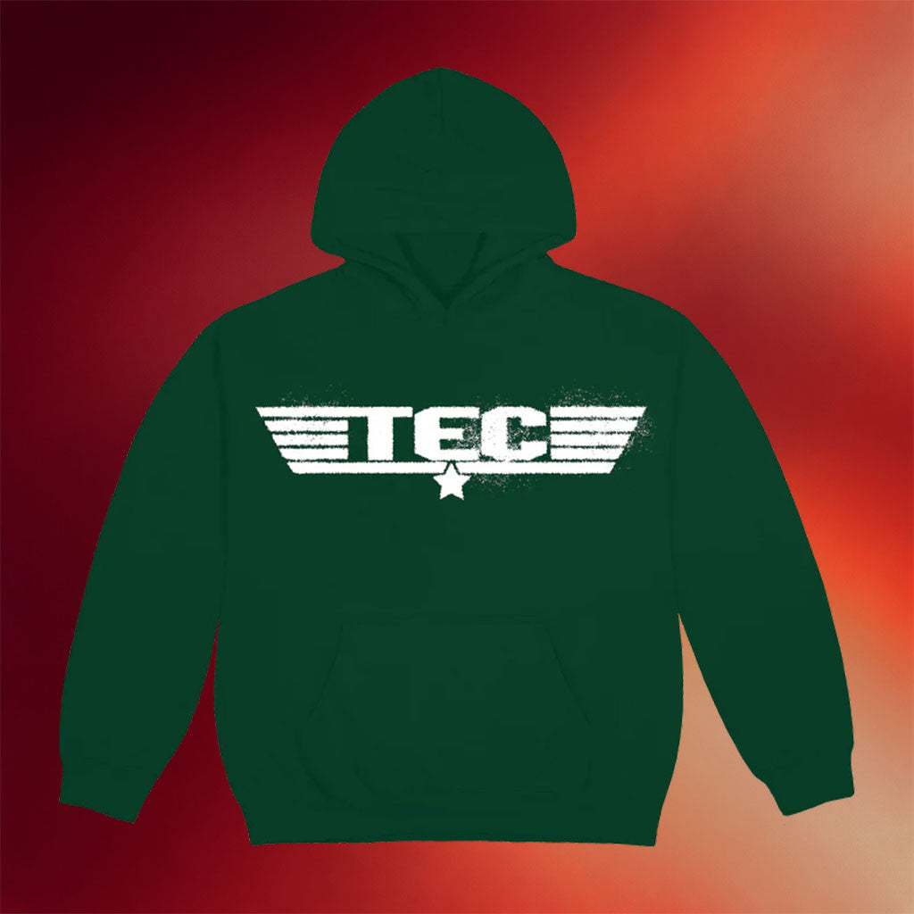 Lil Tecca Merch 2026 Tec Wings Hoodie Green Best Gifts For Rapper Fan - Merchluma