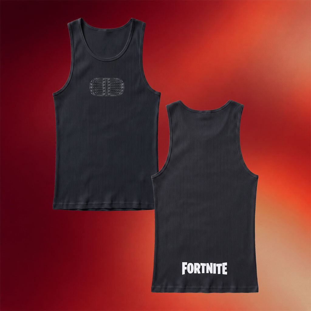 Lil Tecca X Fortnite Merch 2026 Lil Tecca X Fortnite Dopamine Tank Black Gifts For Friends - Merchluma