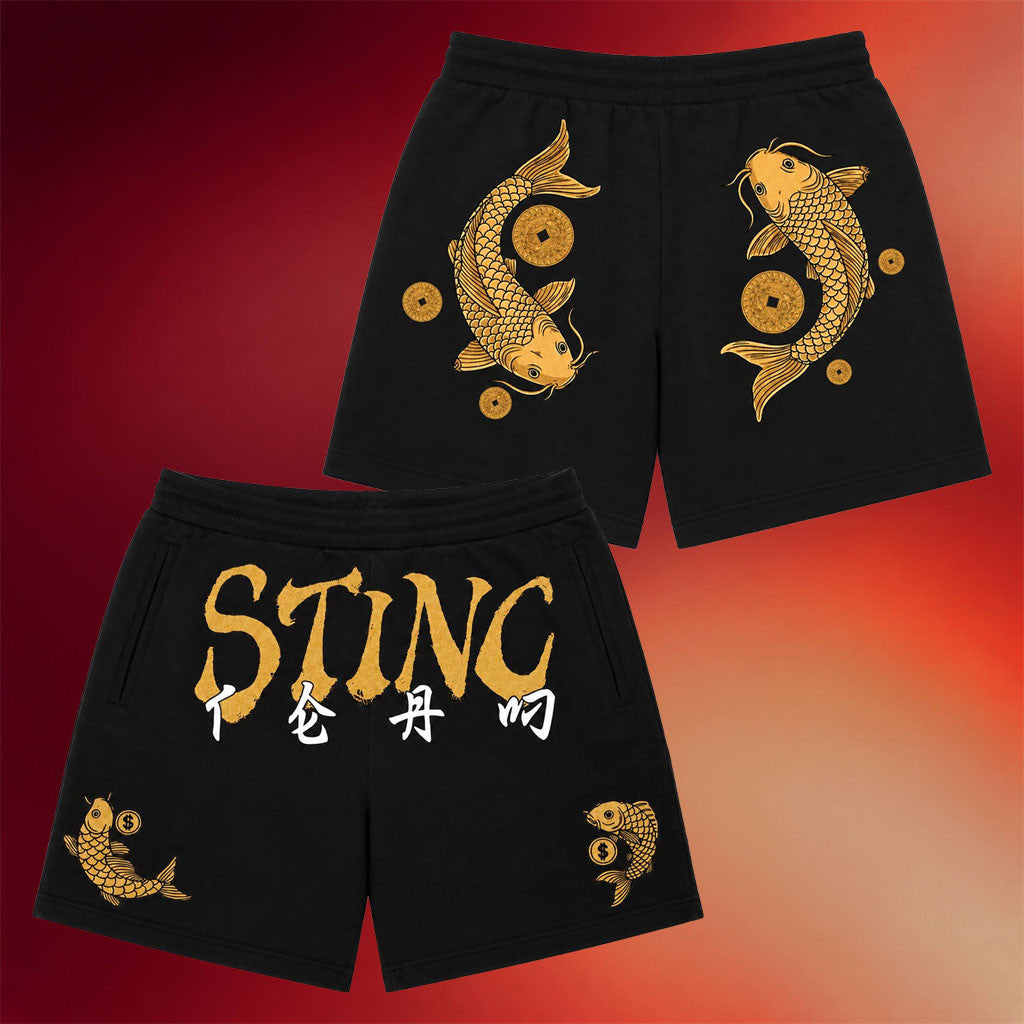 Stinc Team Merch 2026 Yin n Yang Black Shorts Present For Brother - Merchluma