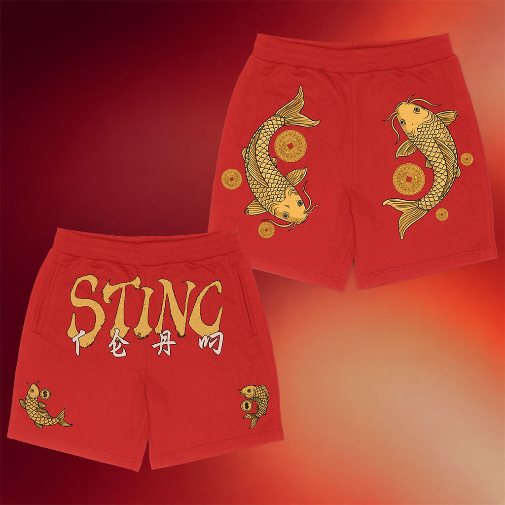 Stinc Team Merch 2026 Yin n Yang Red Shorts Best Gifts For Boyfriend - Merchluma
