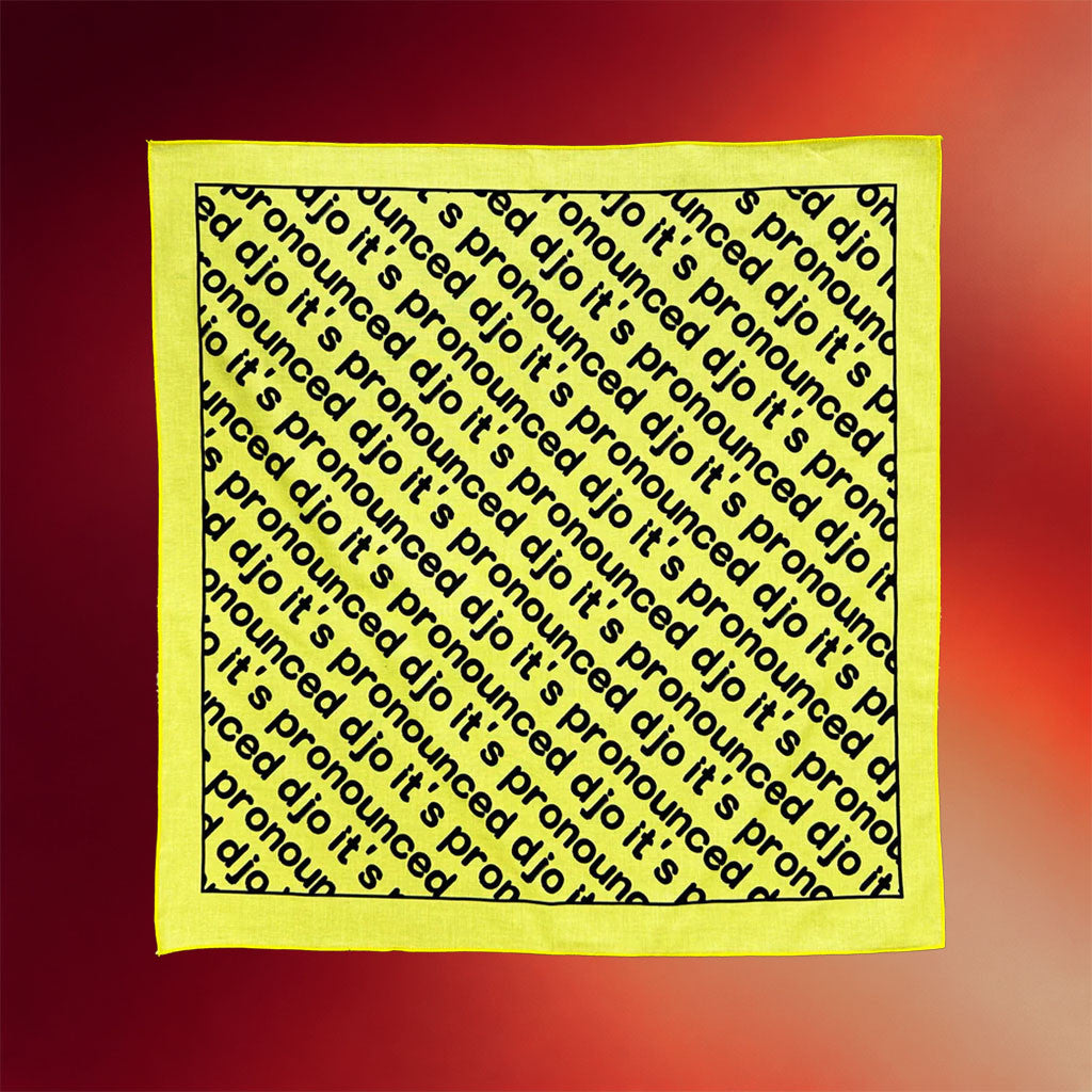 DJO Merch 2026 It's Pronounced DJO Bandana Gift Ideas For Fans - Merchluma
