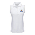 PGA Championship Merch 2027 PGA Championship Women's Canterbury Tipped Sport Sleeveless Polo Shirt - Merchluma